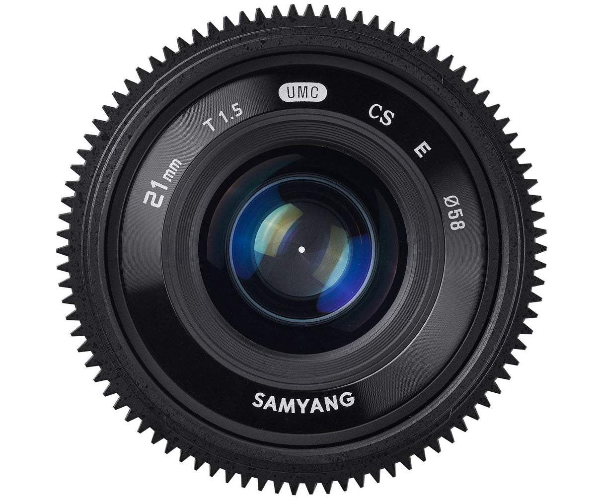 Samyang V-CSC Mirrorless - Objetivo para videocámara para Sony E (21mm T1.5 ED AS UMC CS), Negro