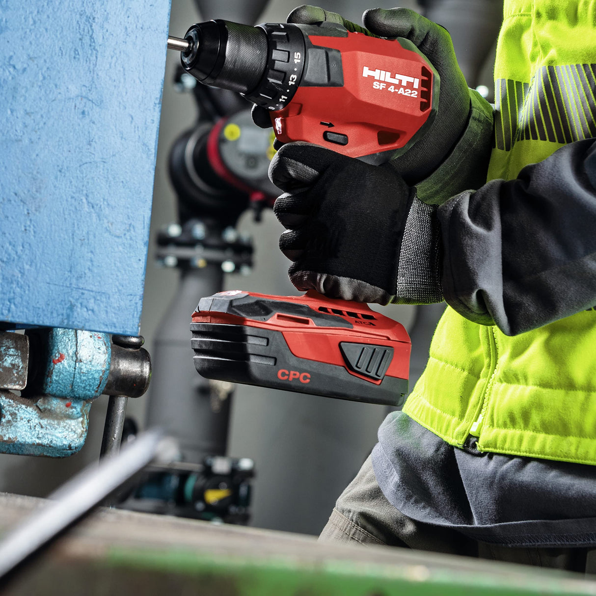 Hilti 2136393 Batería B 22/2.6 de Ion Litio (Compatible con Herramientas de 18V y 22V y Cargadores C4/36. Rápido Tiempo de Carga 35 min. Compacta y Ligera con Carcasa Reforzada Peso: 0.49 kg)
