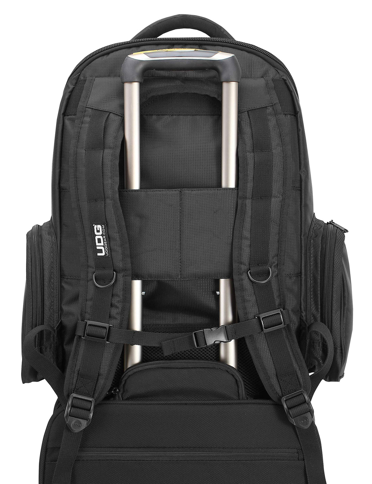 UDG U9102BL/OR BackPack - Mochila para dj, color negro y naranja