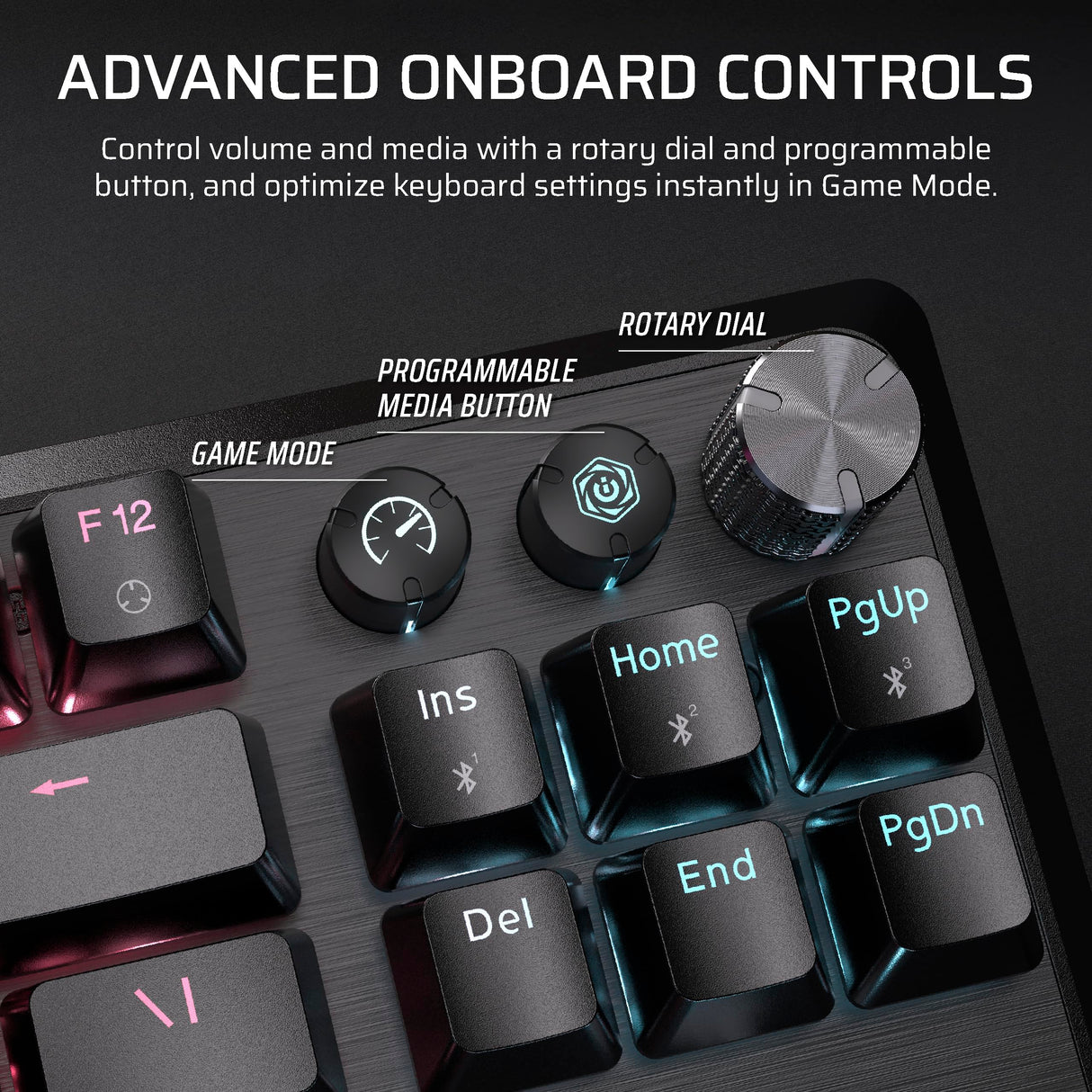 Corsair K70 Core TKL Wireless RGB Tenkeyless Teclado mecánico para Juegos – Interruptores lineales MLX Rojo v2 pre-lubricados – Amortiguación de Ruido – Teclas de Doble Disparo ABS – QWERTY NA