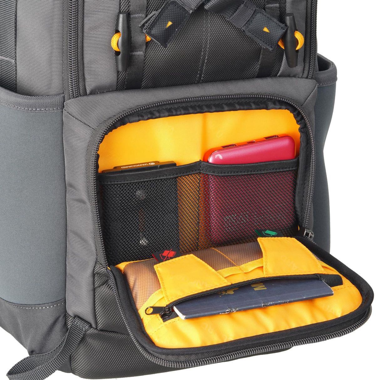 VANGUARD Alta Sky 68-Mochila para cámara réflex Digital Pro/sin Espejo con Agarre Adjunto y Lente de 600 mm/800 mm, Gris, Unisex Adulto