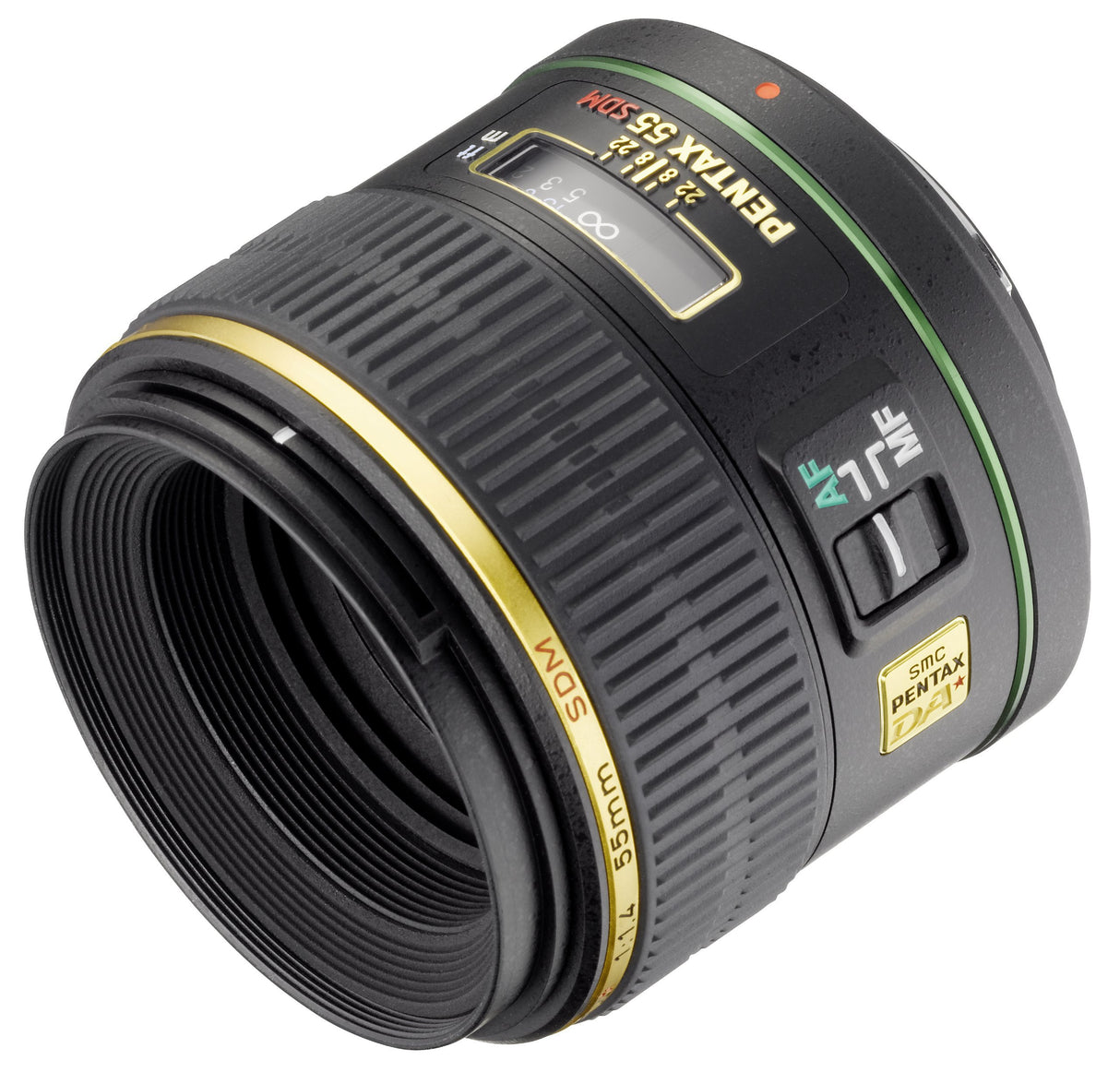 Pentax 55 mm f:1.4 SMC SDM DA - Objetivo para Pentax (Diámetro: 58 mm), Negro