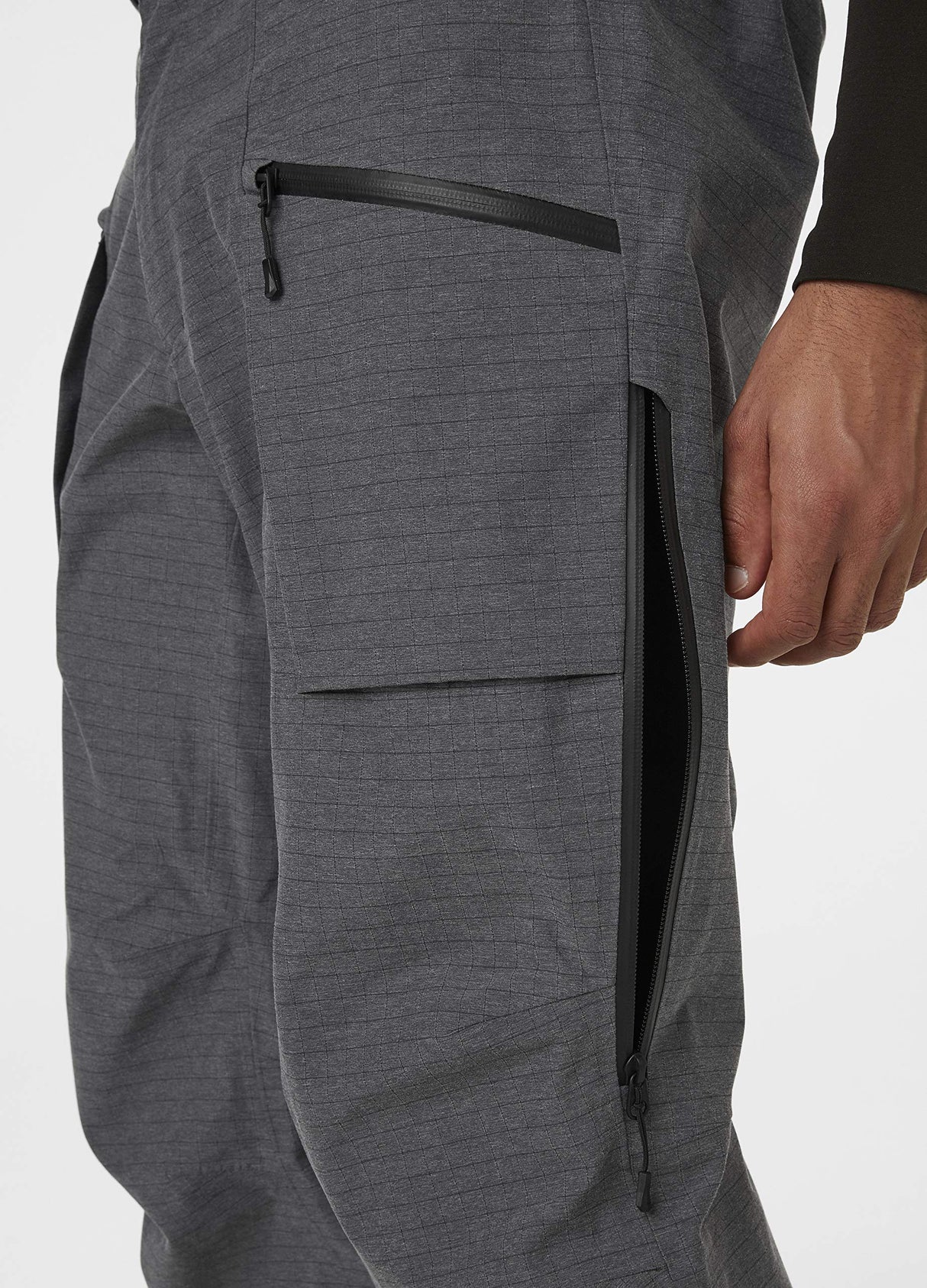 Helly Hansen Elevation Shell 3.0 Hose Pantalones, Hombre, Gris, Small