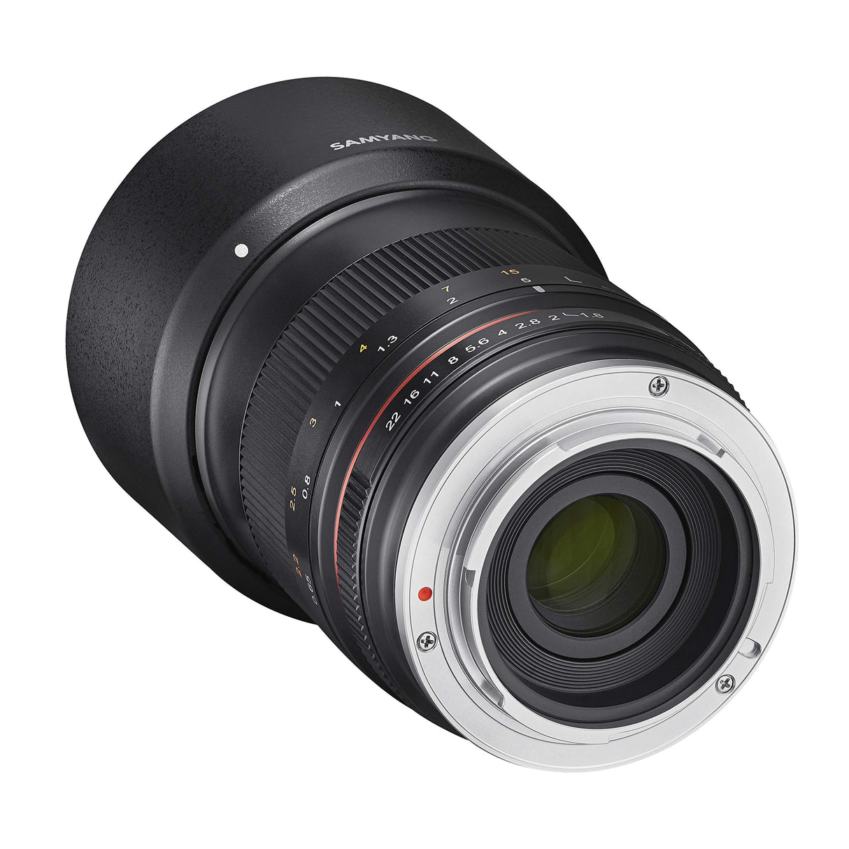Samyang SA3504 - Tele-Objetivo Medio CSC 85mm F1.8 para Sensor APS-C Sony E, Negro