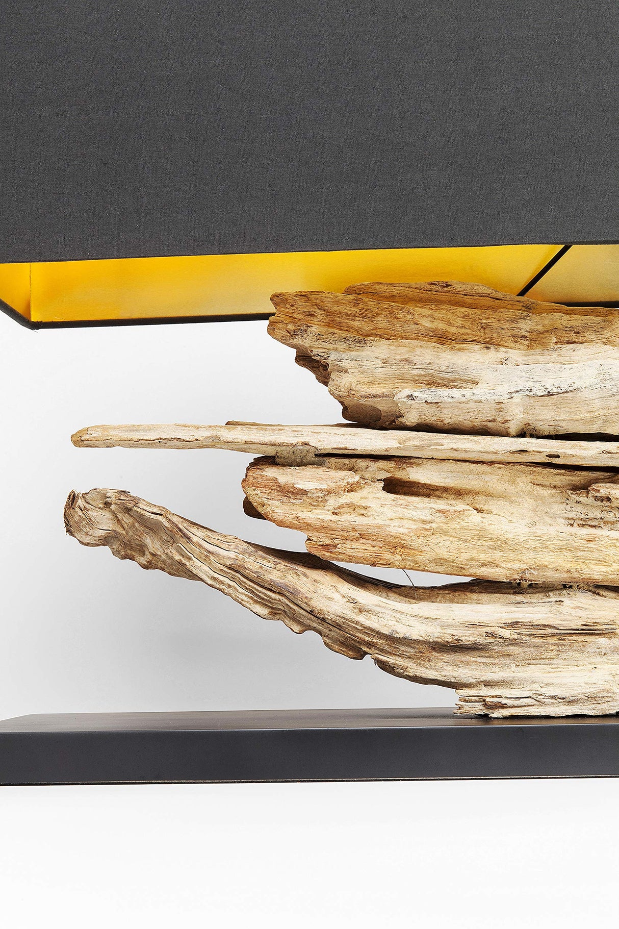 KARE Lámpara de Mesa, Nature Orizzontale, Marrón, 52 x 20 x 80 cm