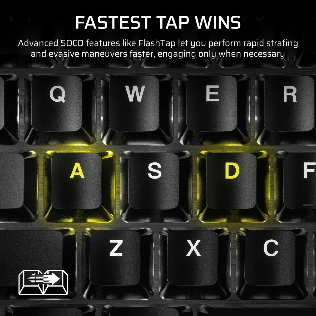 Corsair K70 Pro TKL RGB Magnético-Mecánico con Cable Teclado para Juegos – Interruptores Hiperimpulsores MGX prelubricados – Activador Hall-Effect-Rapid – Hyper-Polling de 8000 Hz – QWERTY NA