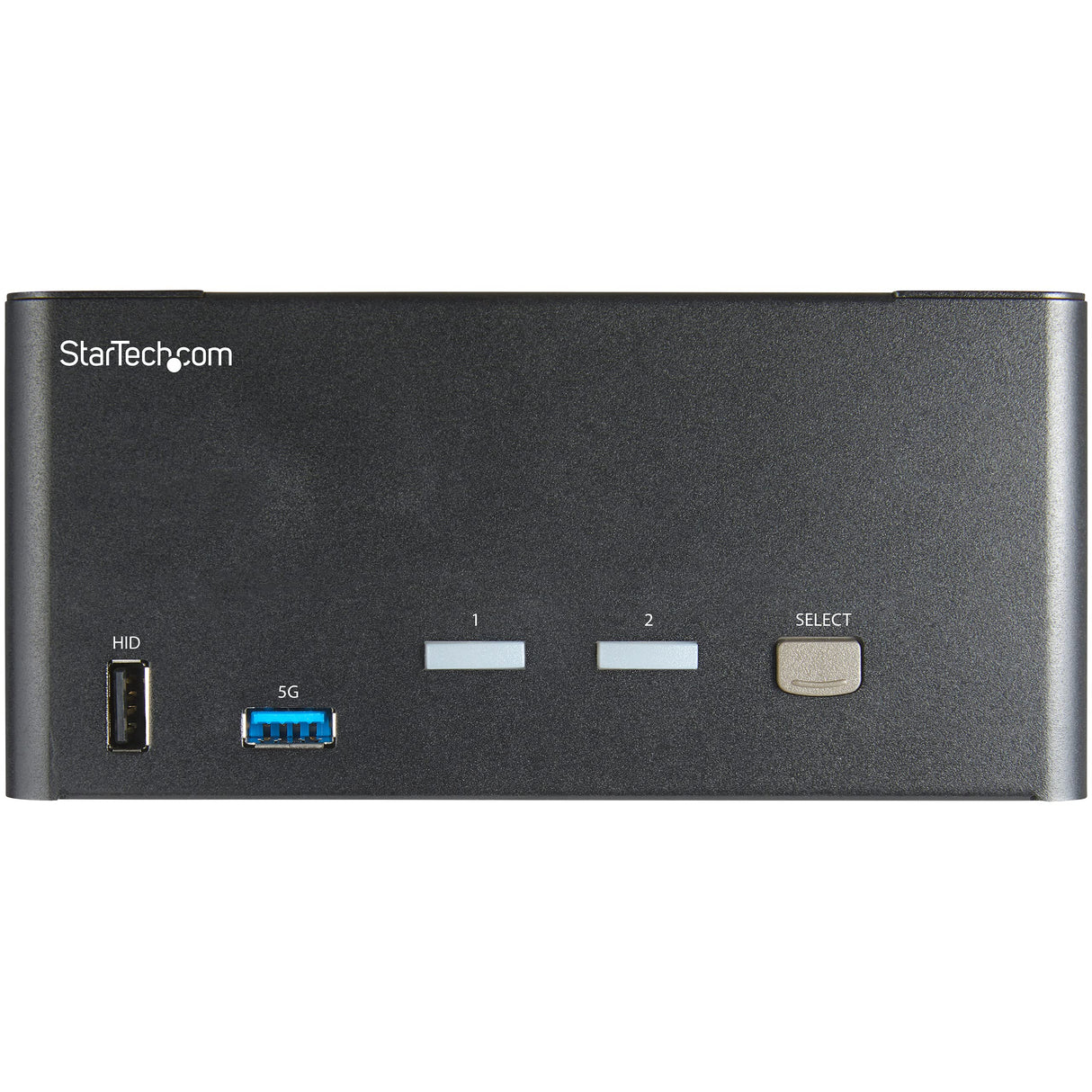 StarTech.com Switch Conmutador KVM de 2 Puertos DisplayPort 4K para 3 Monitores - Vídeo de 4K y 60Hz Ultra HD HDR - Hub Ladrón USB 3.0 de 2 Puertos y 4 Puertos USB 2.0 Audio HotKey TAA (SV231TDPU34K)