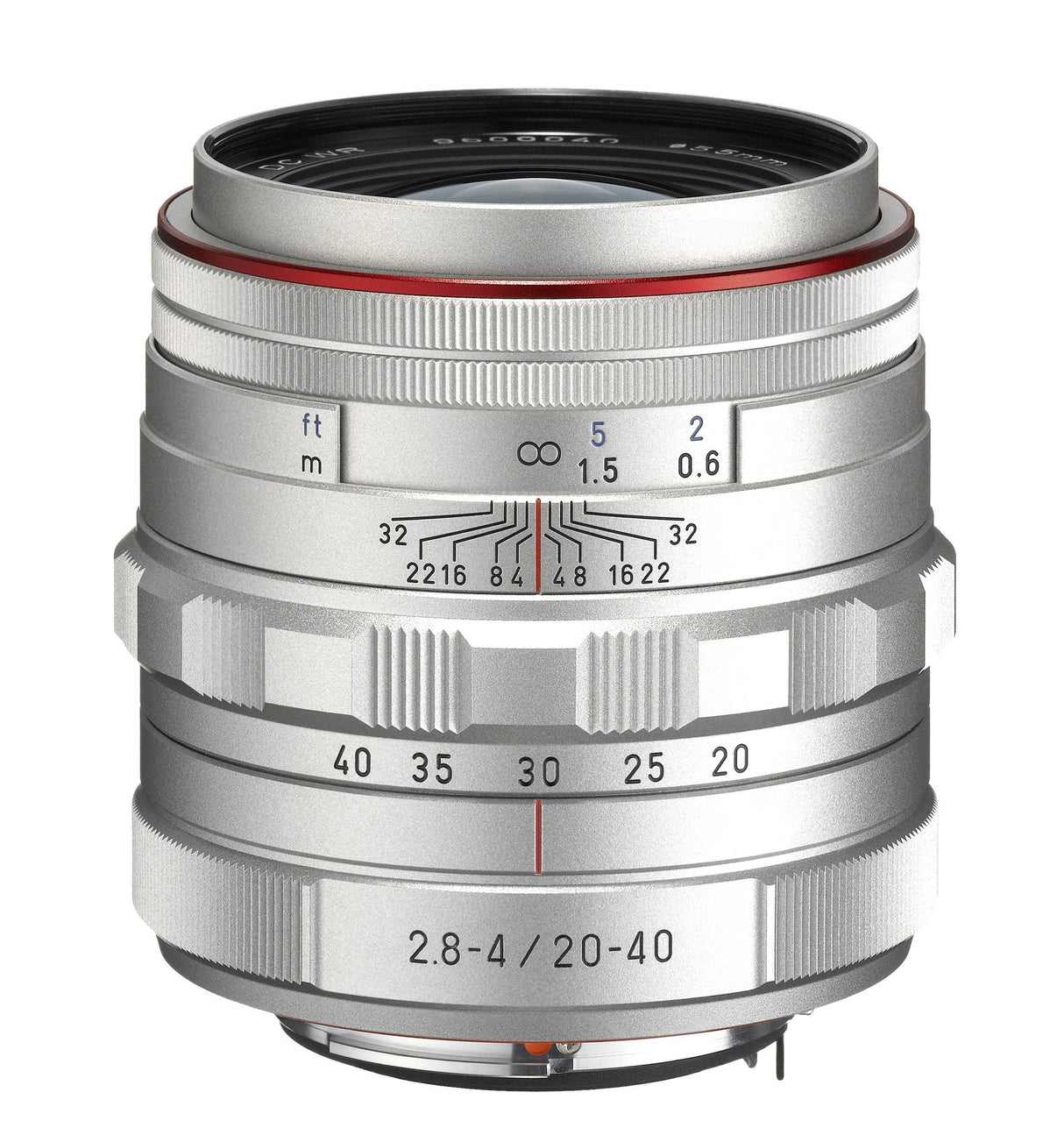 Pentax HD DA 20-40 mm F2.8-4 ED DC WR - Objetivo para Pentax, Plateado