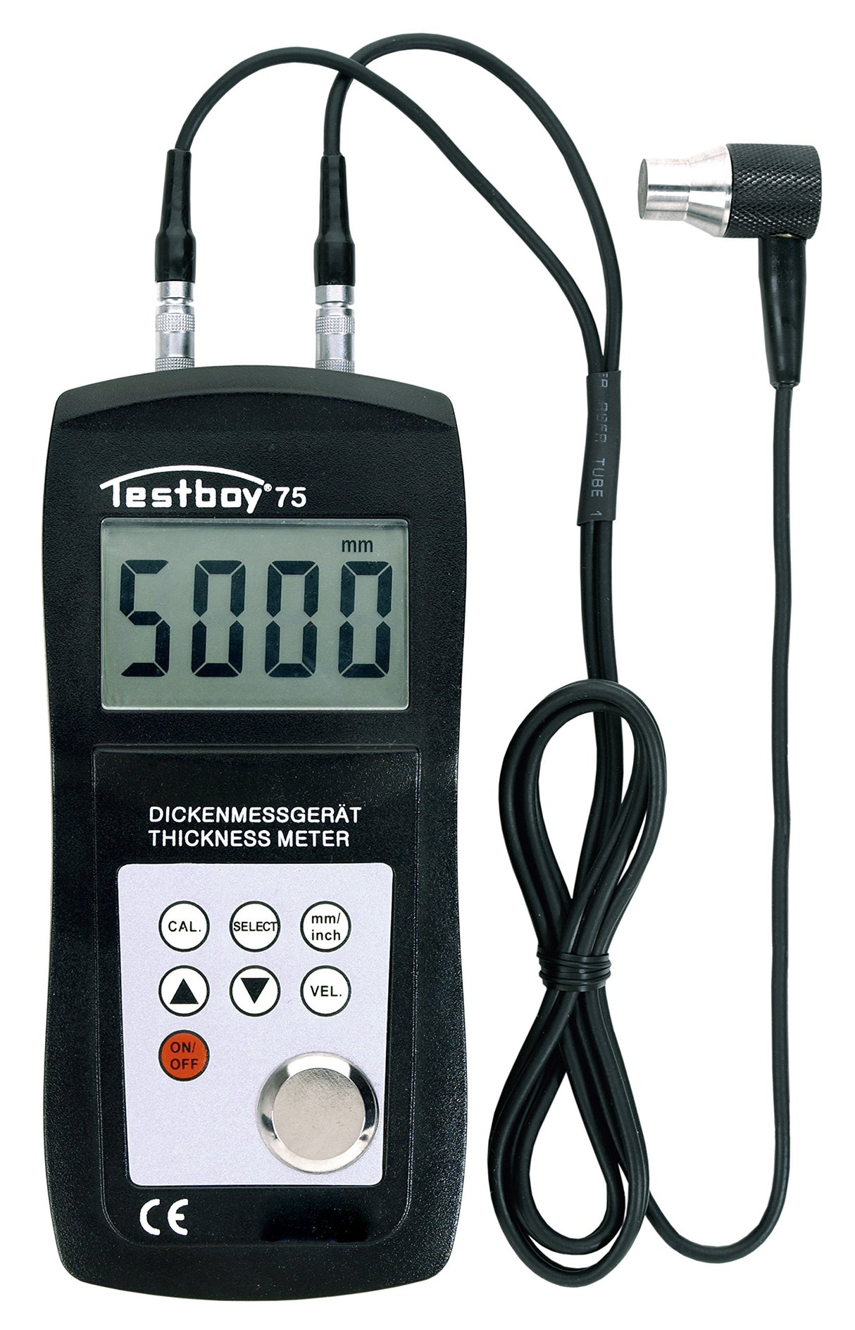 Medidor de espesor de materiales Testboy 75