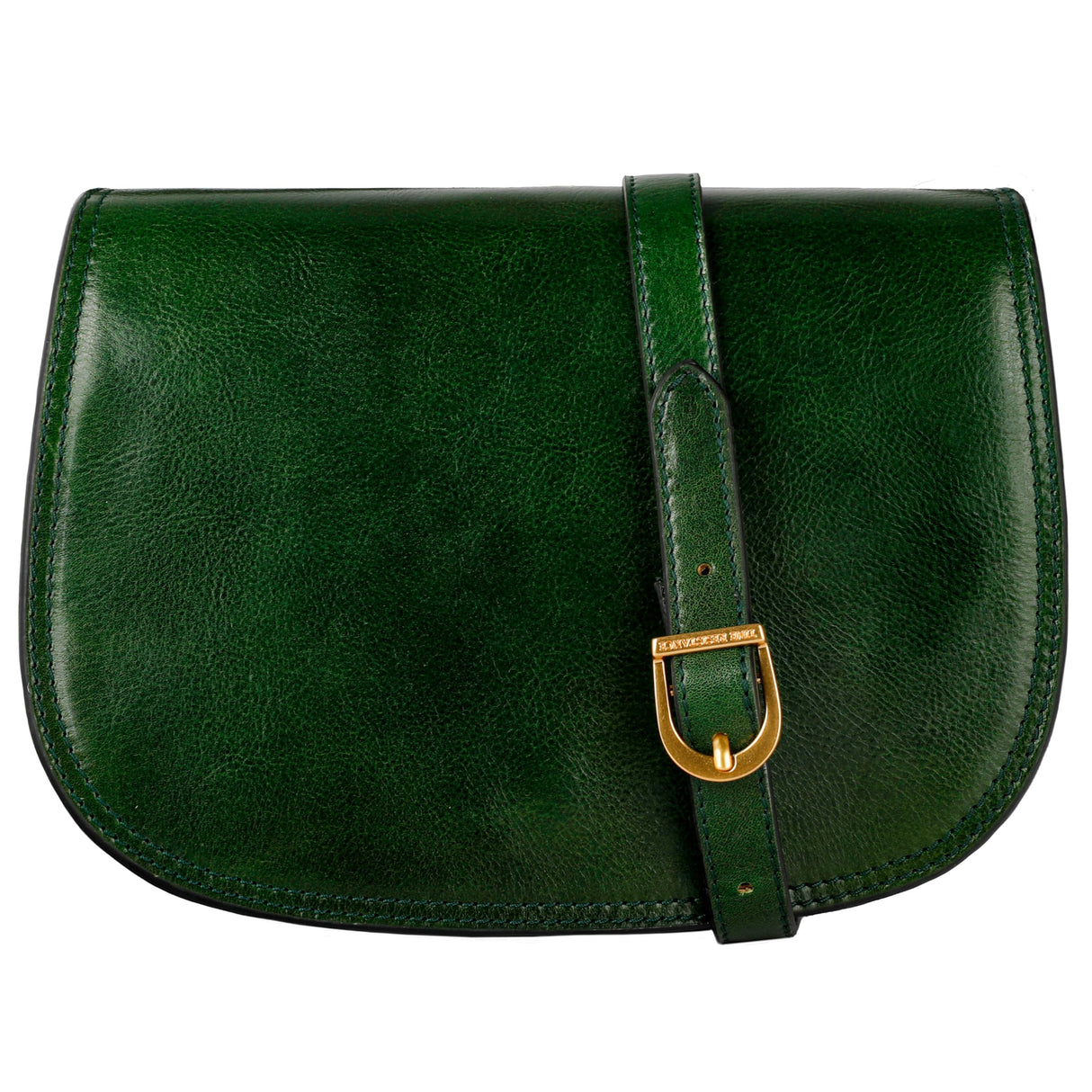 Time Resistance Bolso Bandolera de Cuero para Mujer - Tipo Mensajero con Cuero de Vachetta, Hecho a Mano en Italia - Ideal para Llevar Todo lo que Necesitas