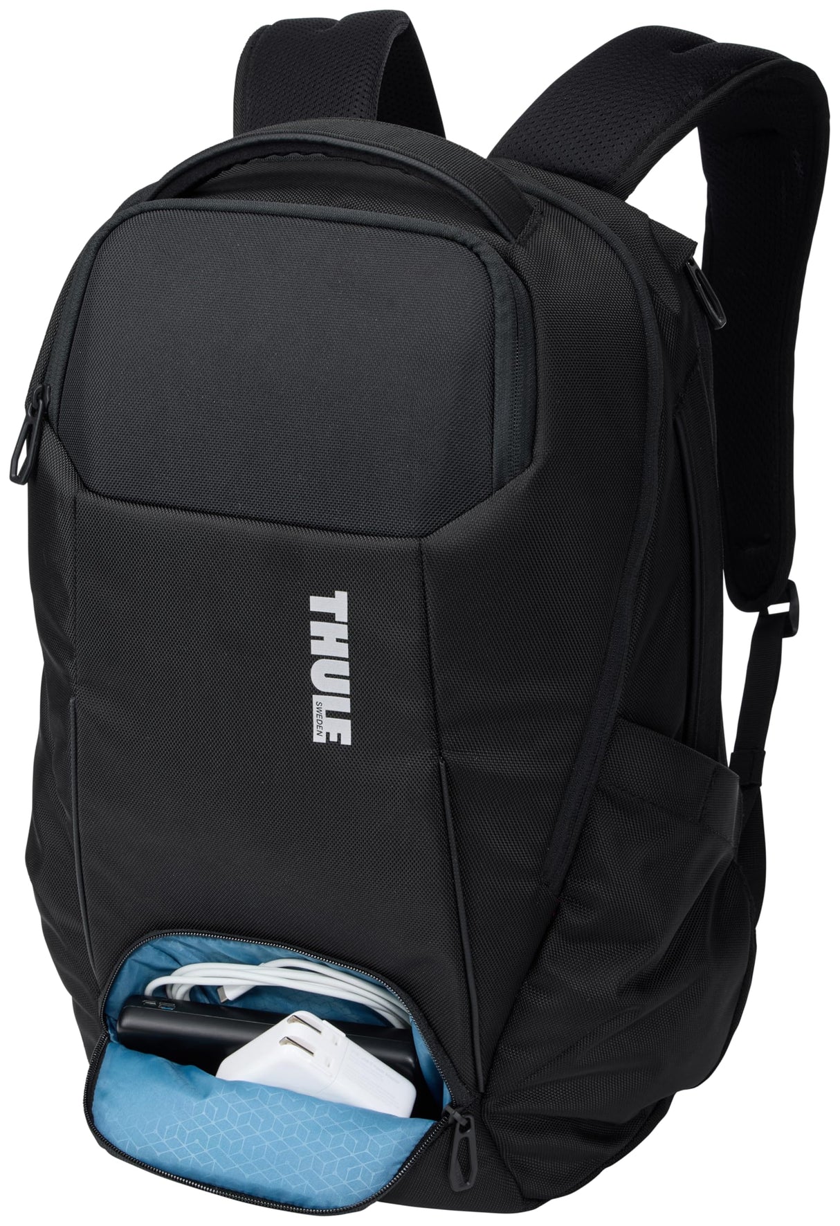 Thule Accent Laptop Backpack New - Fits MacBook - Hardshell Protective Compartment - Quick Access Front Pocket - Side Zipper Pocket - 100% Recycled Fabric - Hidden Back Pocket