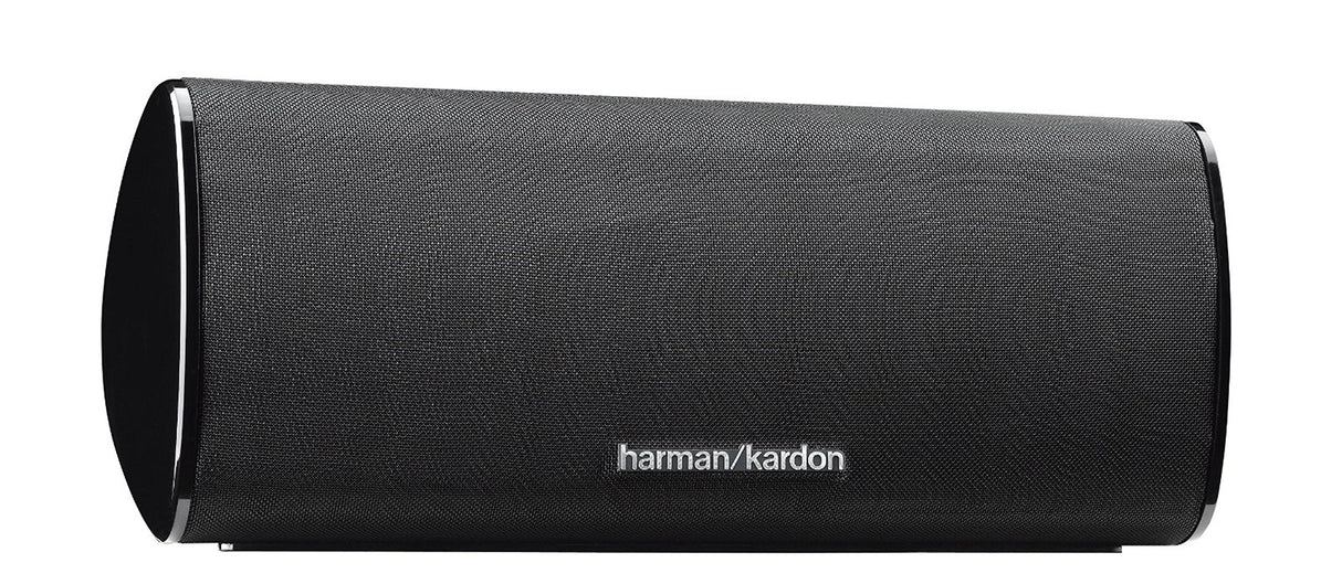 Harman/Kardon HKTS 5 Sistema de altavoces para Home Theatre de sonido envolvente de 5.1 canales que incluye 4 altavoces satélite de dos-vías, 1 altavoz central y un Subwoofer de 60 W, color negro