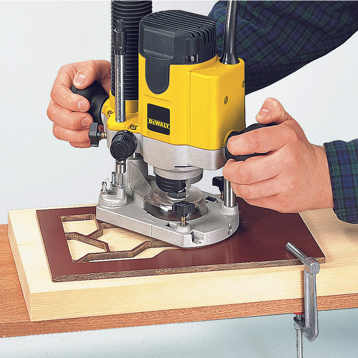 DeWalt oberf raese, 1400 W en T de stak de caja VI, dw622kt de QS