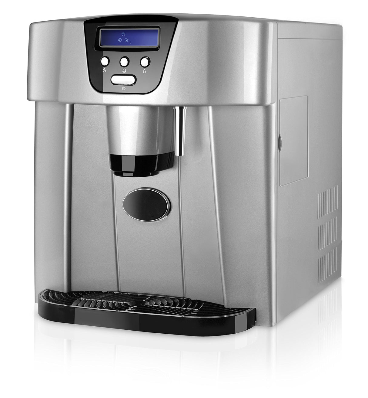 Taurus MG17 Elegance – H2O Dispensador de agua fría, cubitos de hielo 15kg/24h, depósito de agua 1.8L, potencia 150W, silenciosa, pantalla digital con función bloqueo para niños, color gris y negro