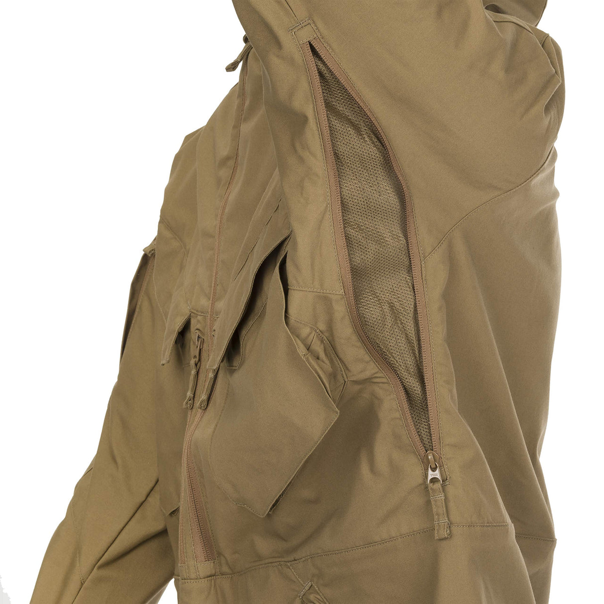 Helikon-Tex Bushcraft PILGRIM Anorak - Chaqueta para exteriores, color negro, Taiga verde-09, M