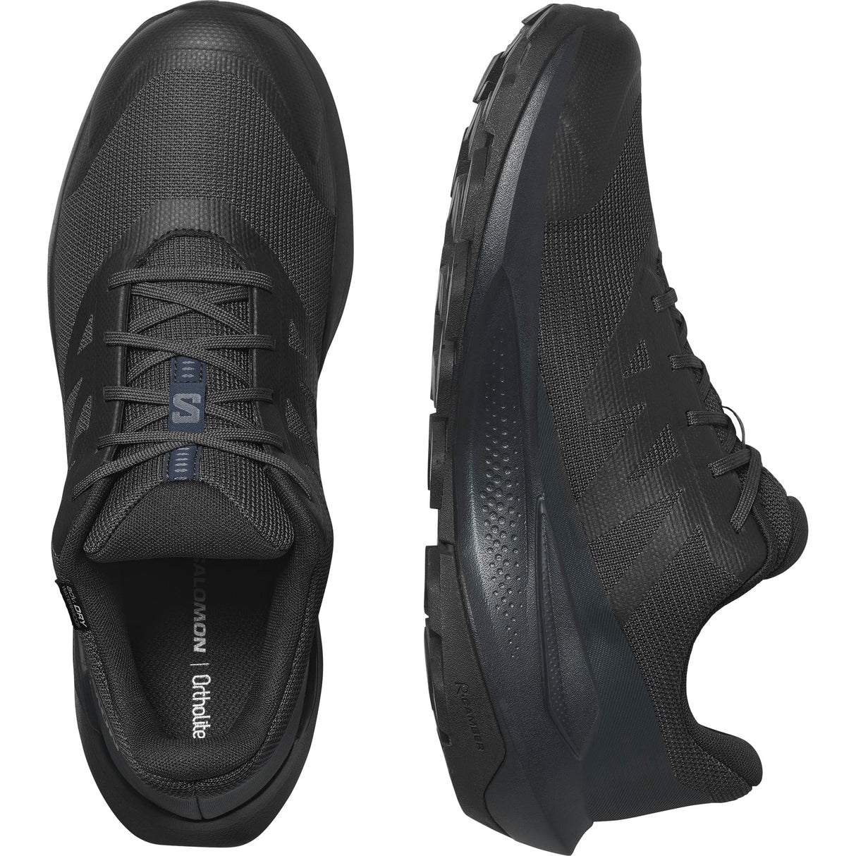 Salomon ELIXIR TOUR WATERPROOF, Zapatos de senderismo para Hombre, Dark Navy Blue Nights Grisaille, 44 EU