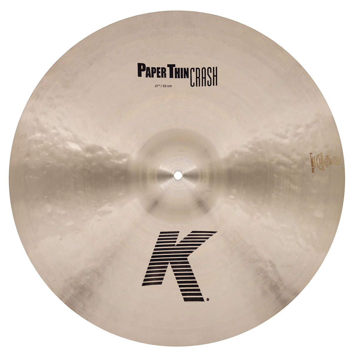 ZILDJIAN K2820 K Platillo 21" K paper thin crash