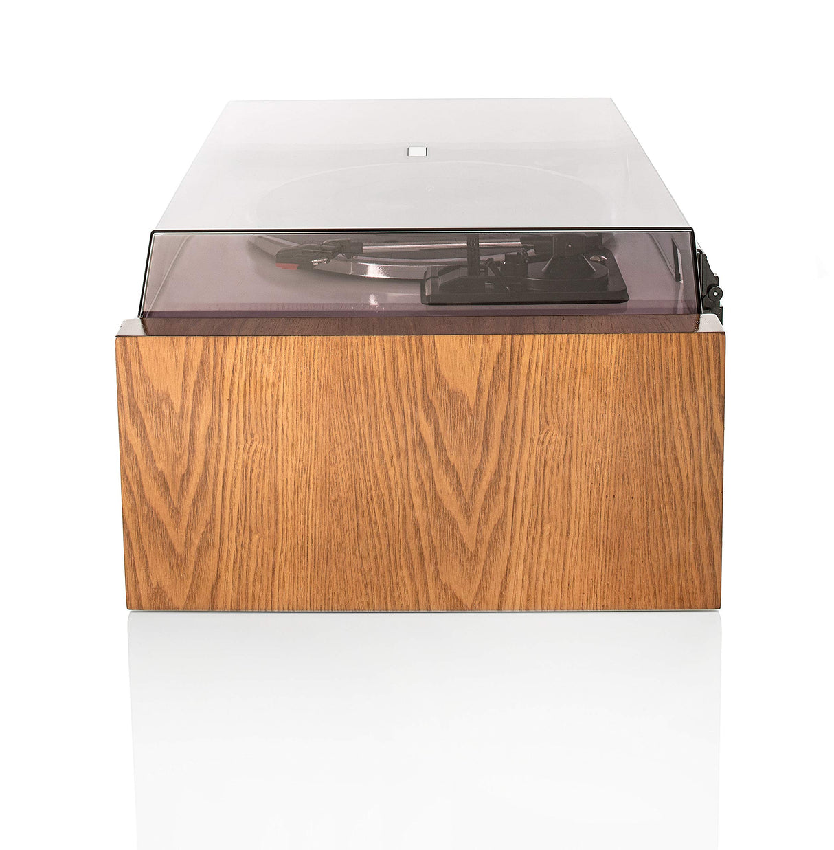 Dual NR 7 - Equipo de música estéreo con Tocadiscos (sintonizador FM, CD-RW, MP3, USB, Bluetooth, Entrada Auxiliar), Color marrón