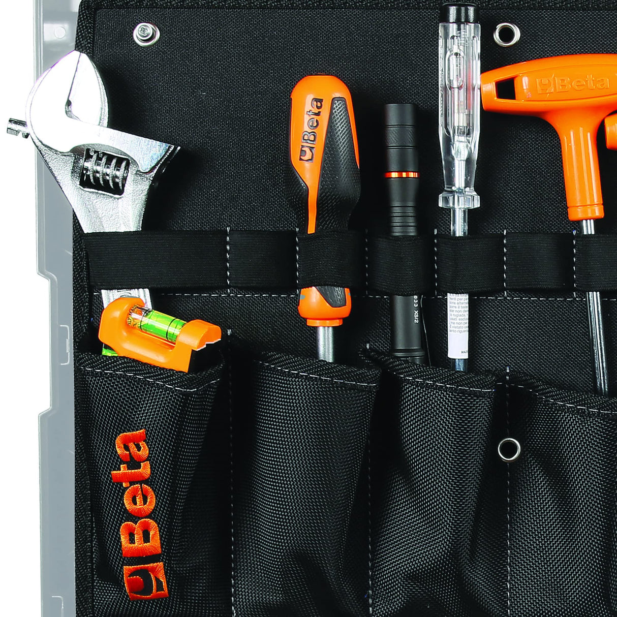 Beta - 5990V3 Surtido de 116 herramientas para maletín de herramientas COMBO C99V3/2C con bandeja suave de EVA, kit compatible con la maleta de herramientas COMBO C99V3/2C no incluida, 059900003