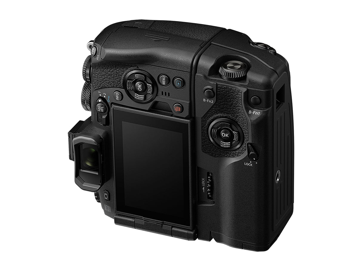 Olympus HLD-9 - Empuñadura para cámara OM-D E-M1 Mark II (con Ranura Extra para batería BLH-1, Controles manuales)