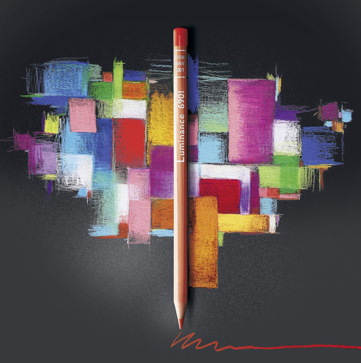 Caran d'Ache Luminance 6901 - Paquete de 40 lápices de colores, multicolor