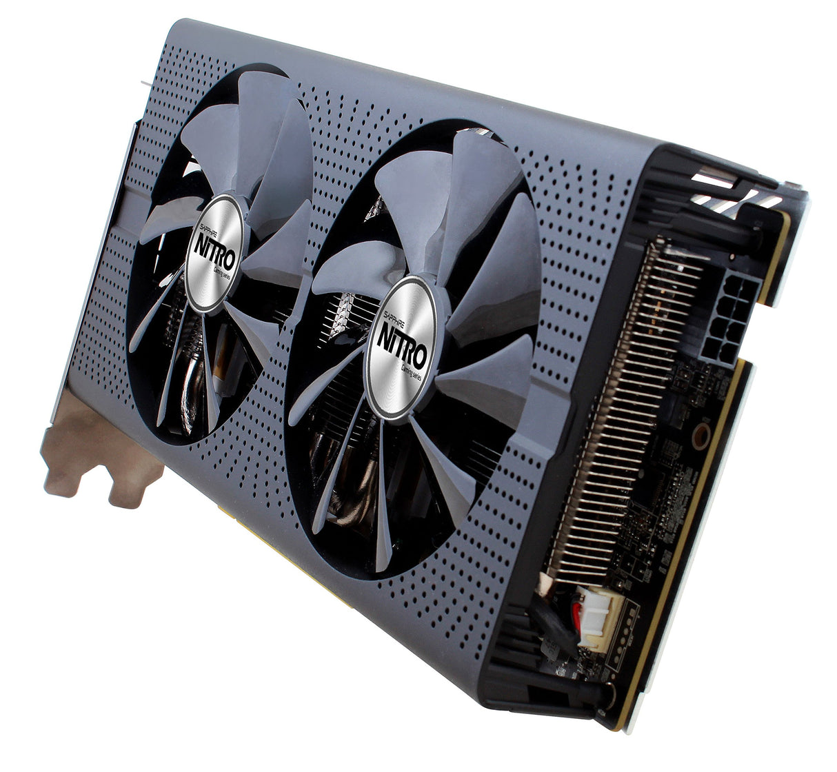 Tarjeta gráfica de bus de memoria Sapphire NITRO+ RadeonTM RX 480 4 GB GDDR5 256 bit PCI-Express 3.0 (11260-02-20G)