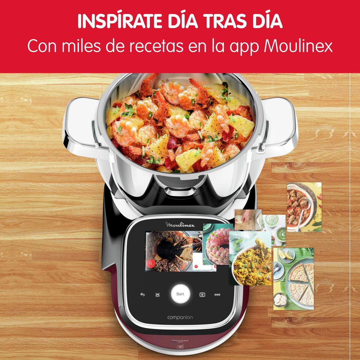 Moulinex Robot de cocina I-COMPANION TOUCH XL HF93E