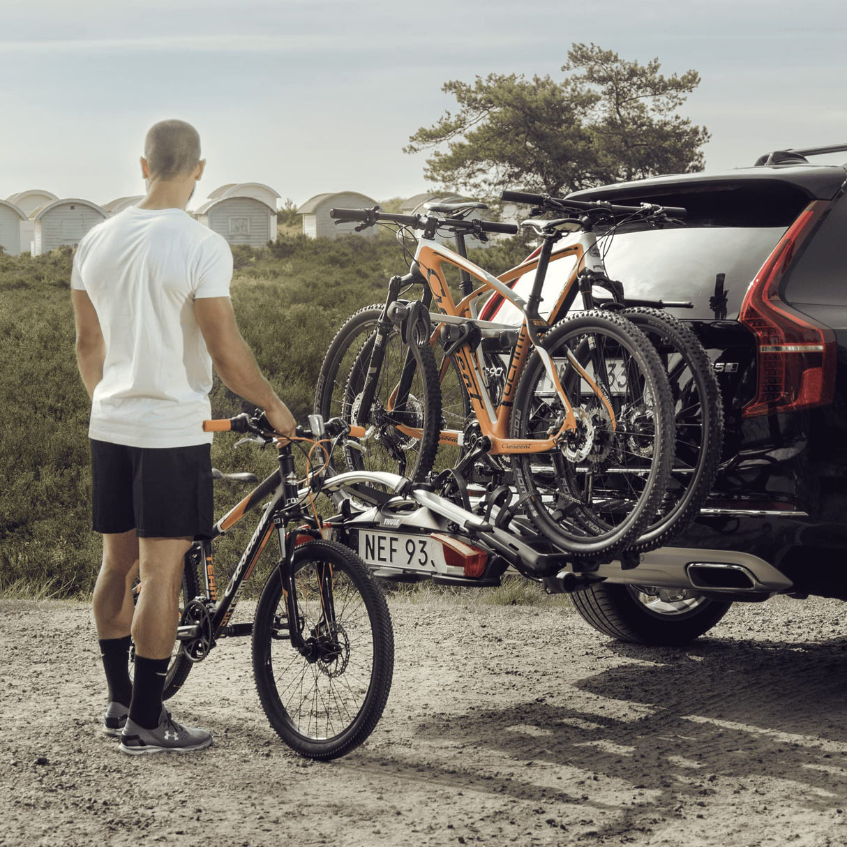 Thule VeloCompact 924 - El portabicicletas más compacto y ligero, 2B / 13P V16