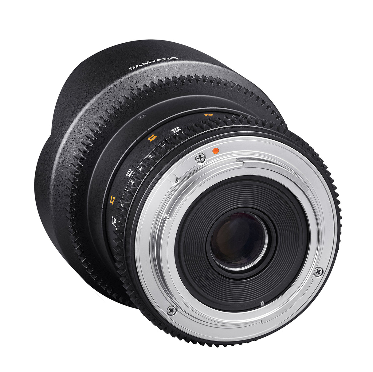 Samyang F1312609101 - Objetivo para vídeo VDSLR para Micro Cuatro Tercios (Distancia Focal Fija 14mm, Apertura T3.1-22 ED AS IF UMC II), Negro