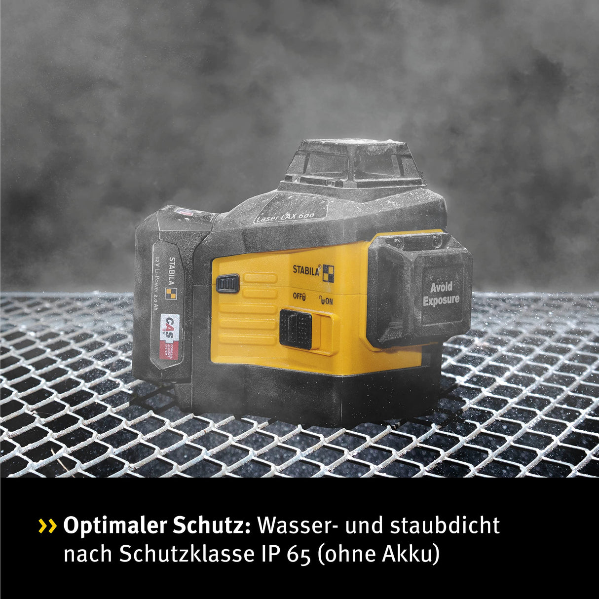 Stabila. Láser multilínea LAX 600 (con batería y cargador)