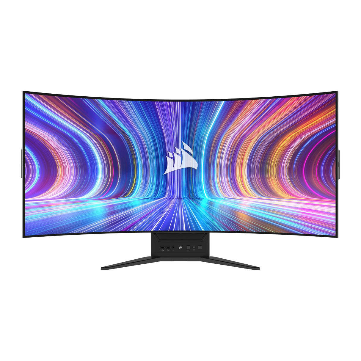 Corsair XENEON Flex 45WQHD240 Monitor de Juego - 45 Pulgadas OLED WQHD (3440 × 1440) Monitor Flexible, 240 Hz, Compatible con NVIDIA G-Sync, AMD FreeSync Premium - Negro