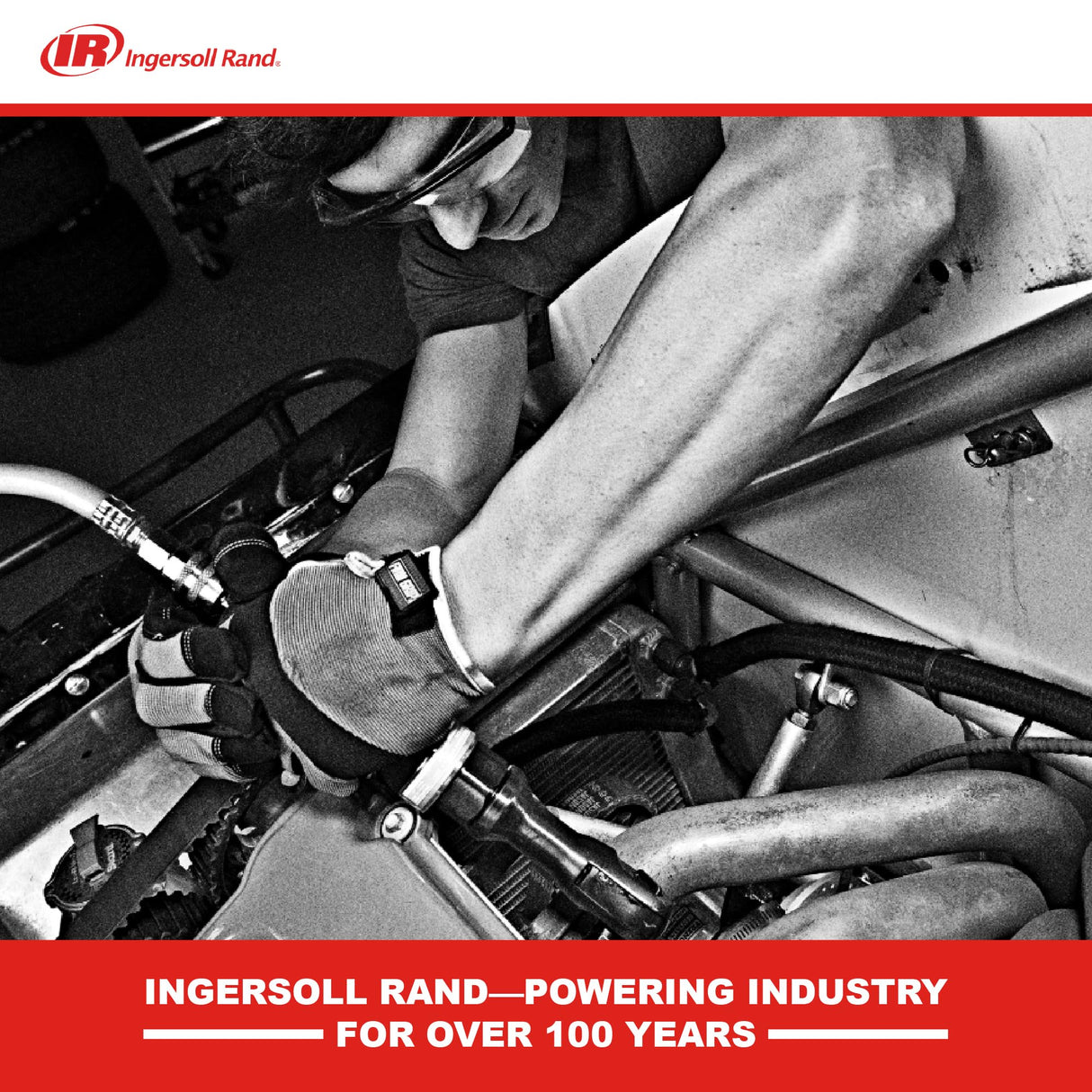 Ingersoll-Rand 36QMAX Llave de Impacto 1/2 Pulgada, Potente Llave de Impacto Neumática 870 Nm Torque, Diseño Ligero y Compacto