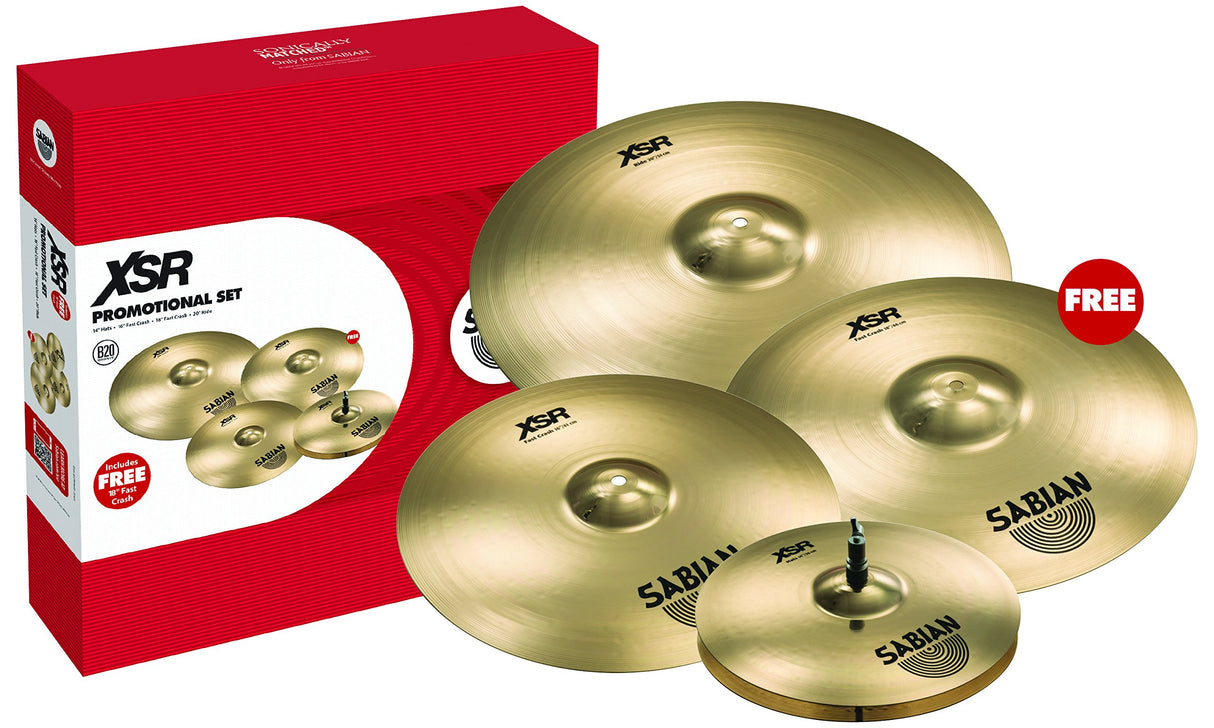 SABIAN - XSR Performance Set W/Free 18