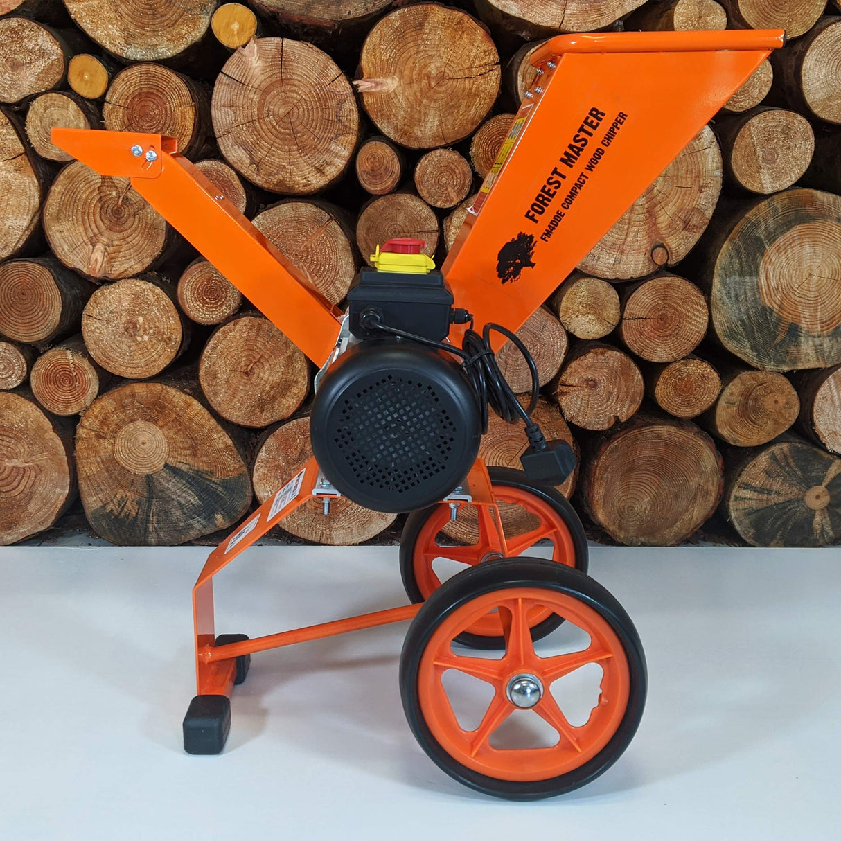 Forest Master Trituradora de 2800 W, 4 PS, Rama de Hojas de Madera, trituradora de jardín, trituradora eléctrica