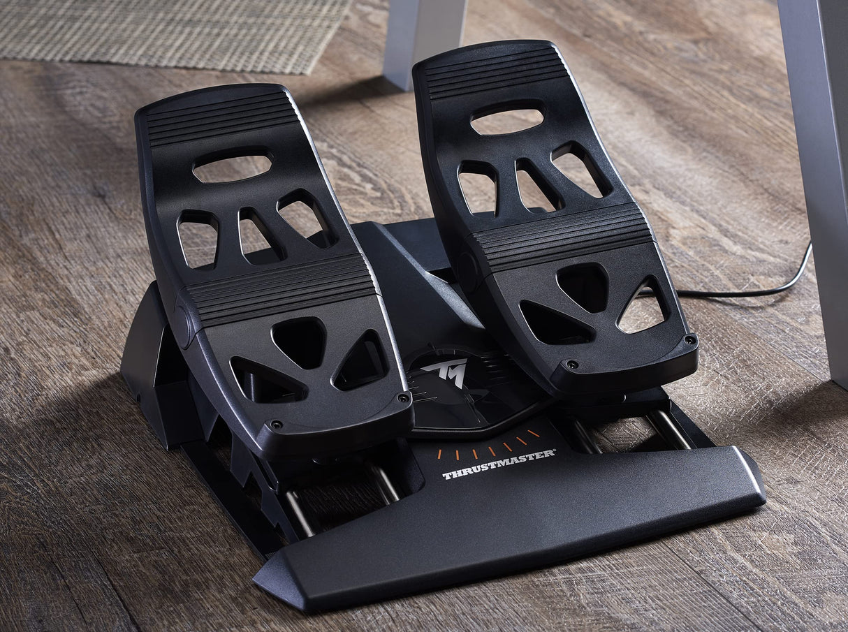 Thrustmaster TFRP - T. Flight Rudder Pedals - Compatible en PC con todos los joysticks del mercado
