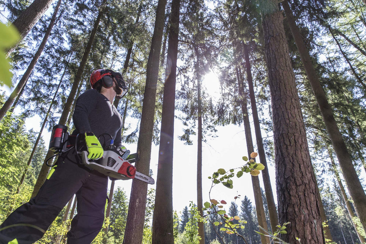 AL-KO Motosierra con batería CS 4030, 30 cm de longitud de espada, tensión de cadena sin herramientas, espada original Oregon (sin batería/cargador)