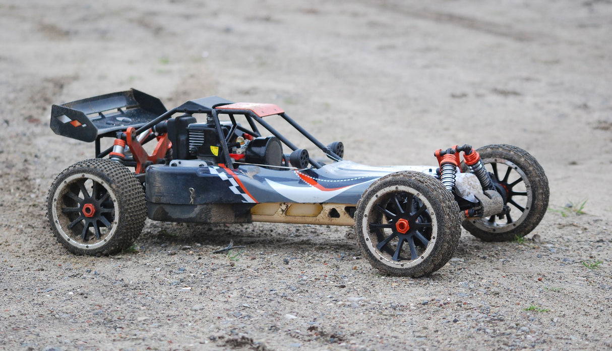 Amewi, Unisex, Pitbull X 1:5 RC Modelo Coche Gasolina Buggy tracción Trasera (2WD) RTR 2,4 GHz