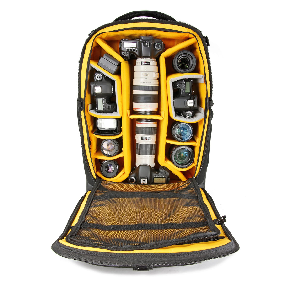 VANGUARD Alta Fly 62T - Bolsa para cámara réflex Digital, Carrito de 2 Ruedas, opción de Almacenamiento para Drones