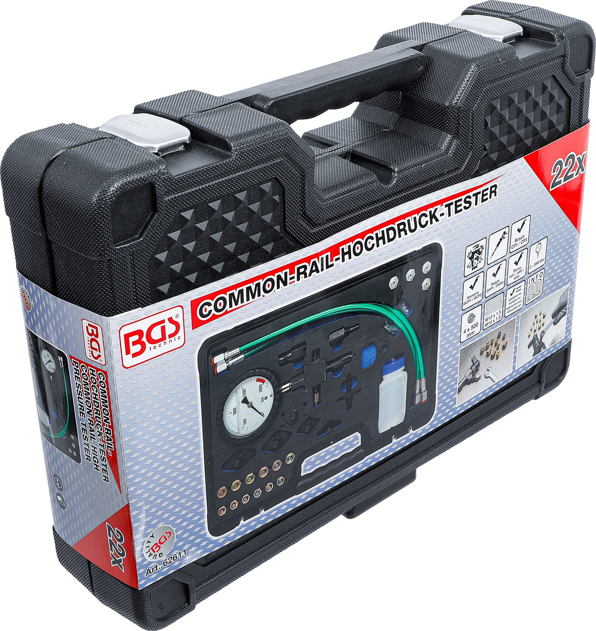 BGS 62611 | Comprobador de Common Rail de alta presión