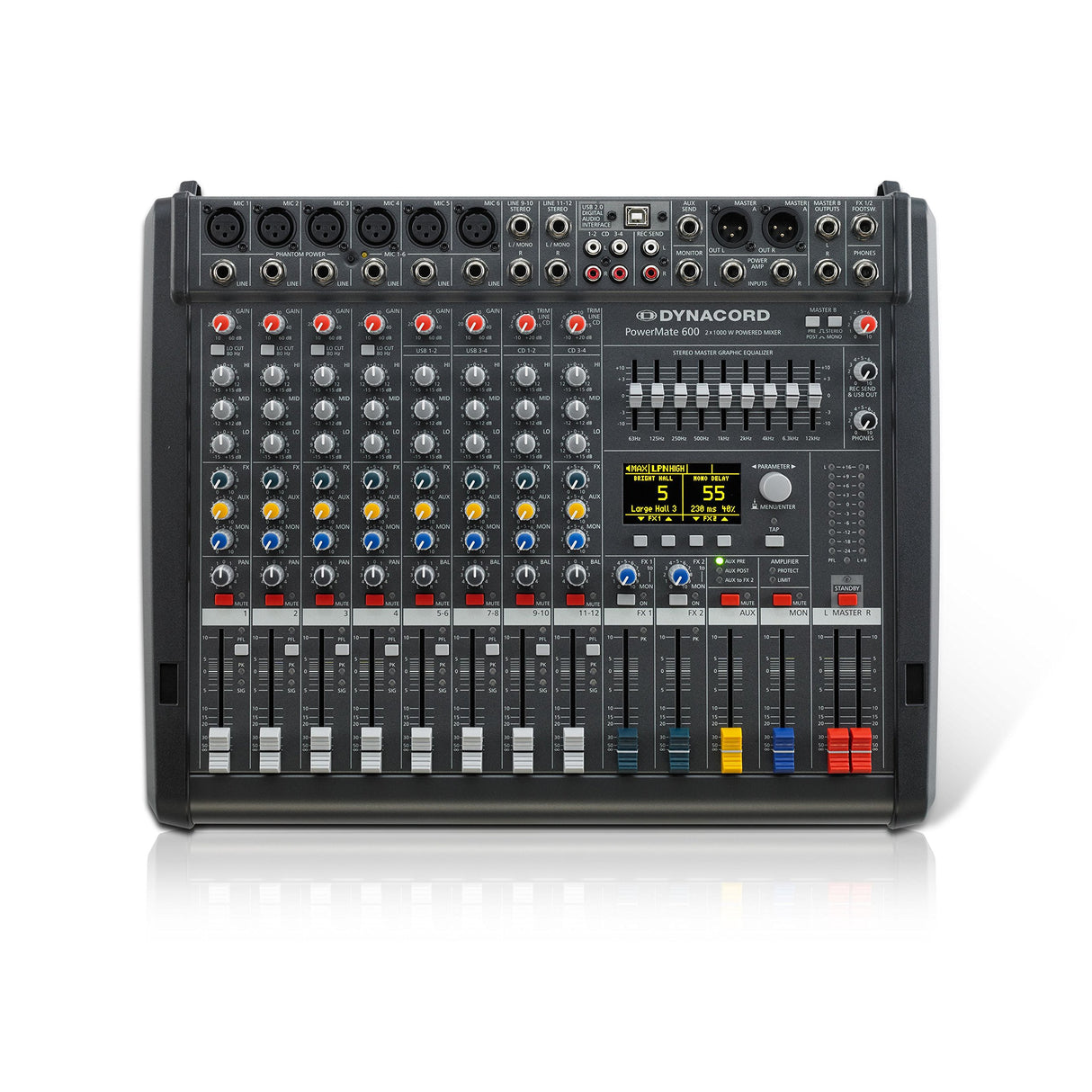 Dynacord - Powermate 600 mk3 power mixer