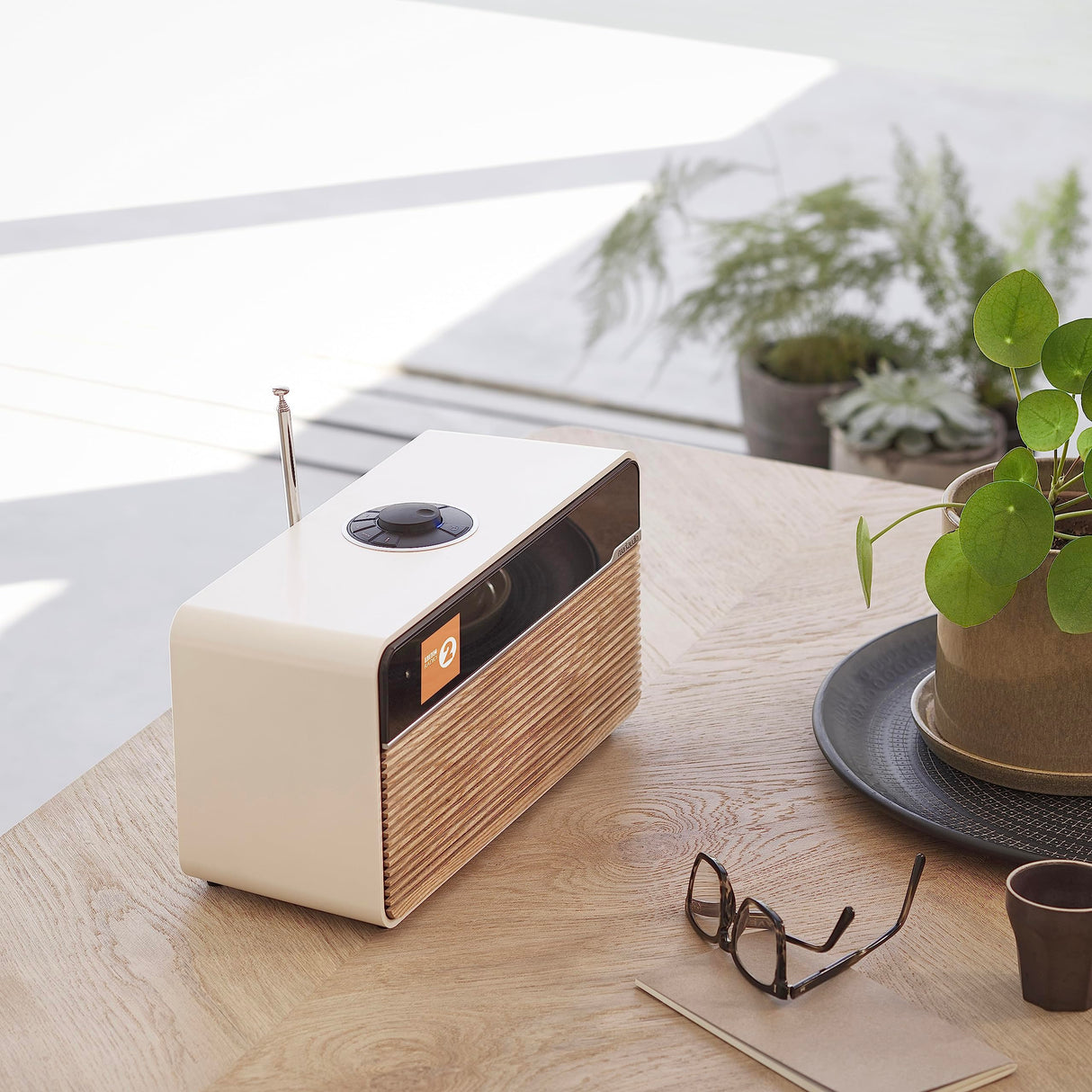 Radio DA/Dab con WiFi y Bluetooth R2 MK4 Light Cream