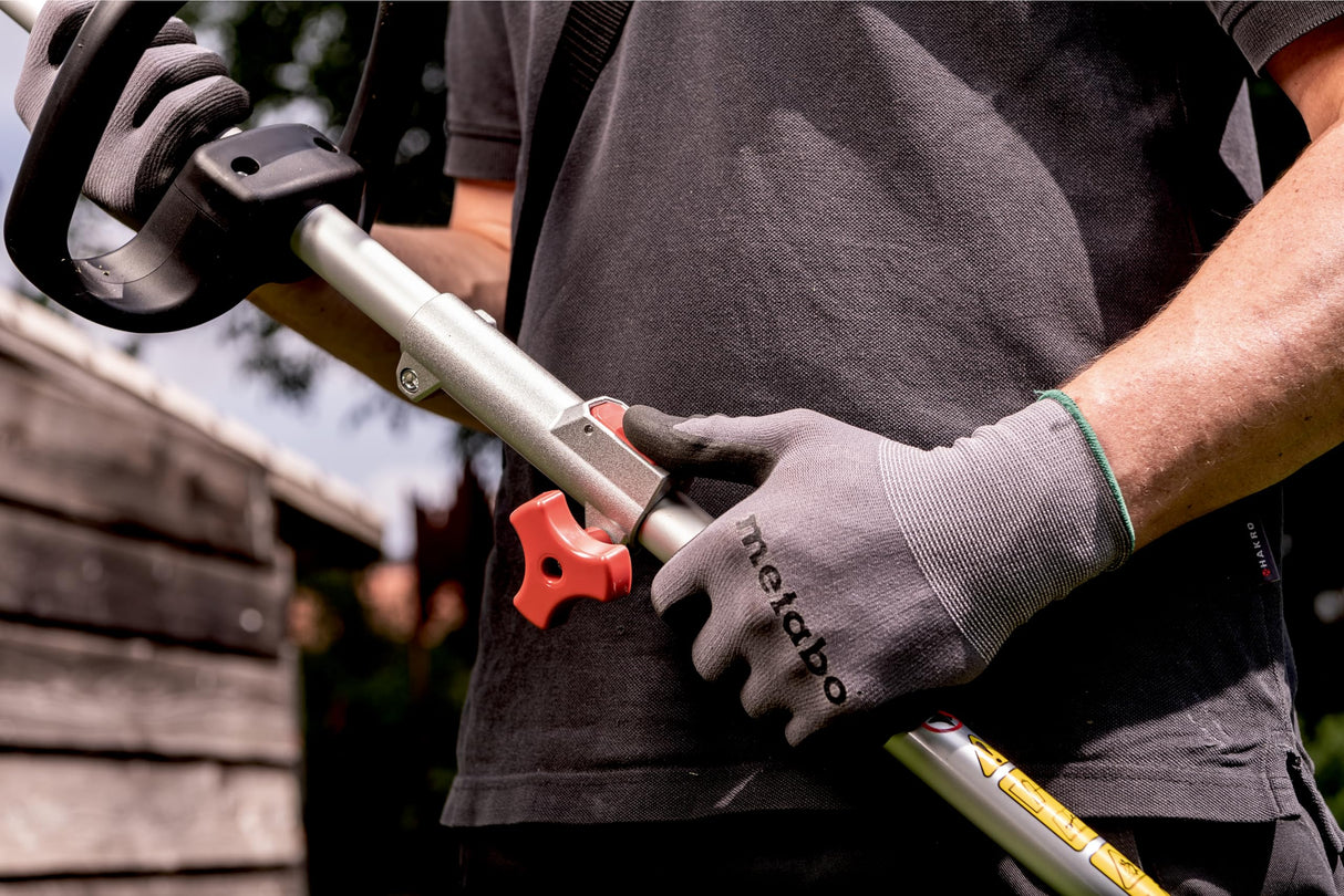 Metabo Recortadora Eléctrica de Césped a Batería 18V Ligera y Compacta con Motor Brushless y Cambio Rápido de Hilo