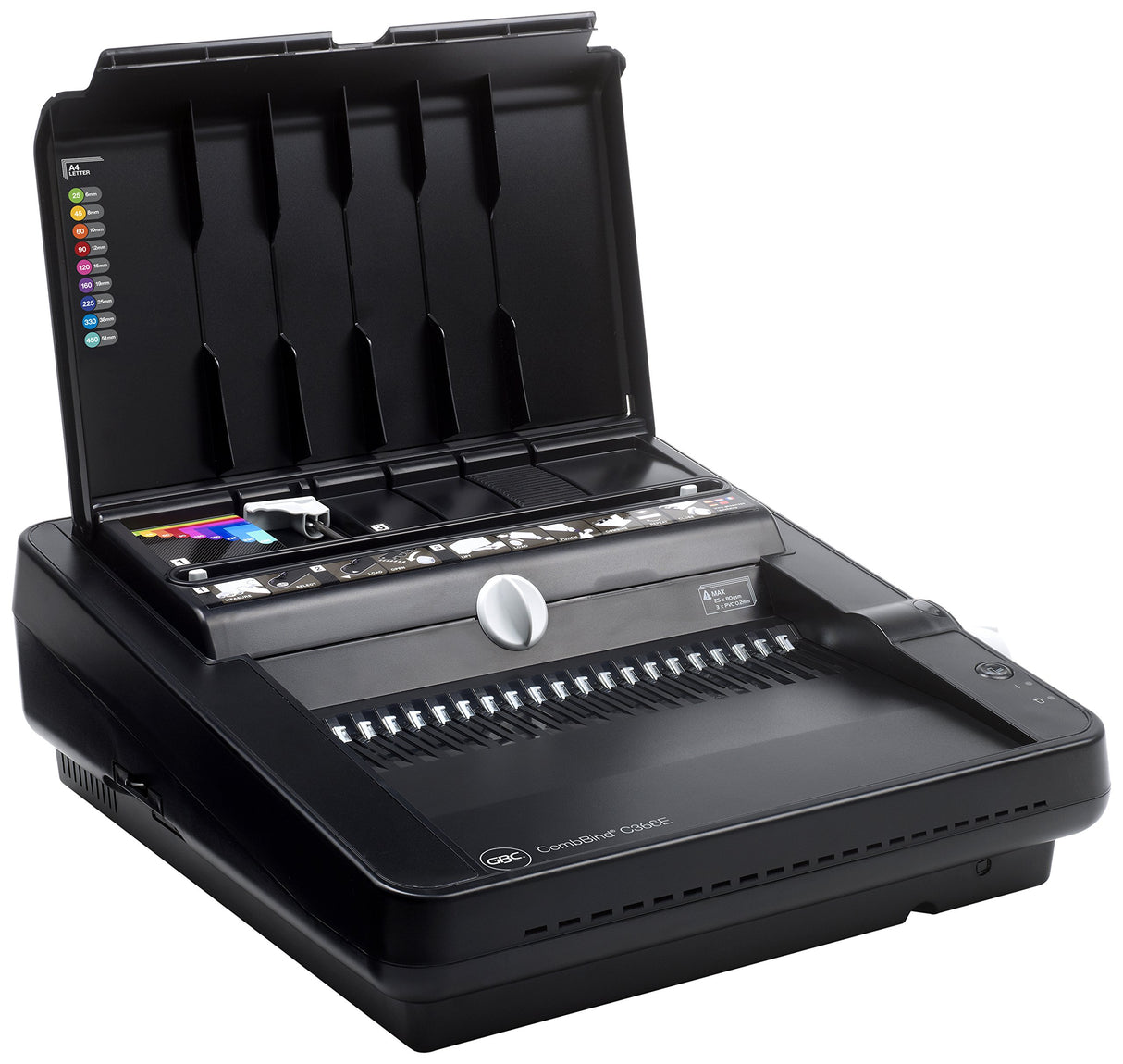 Rexel GBC 2101444 - Encuadernadora canutillo CB 366E