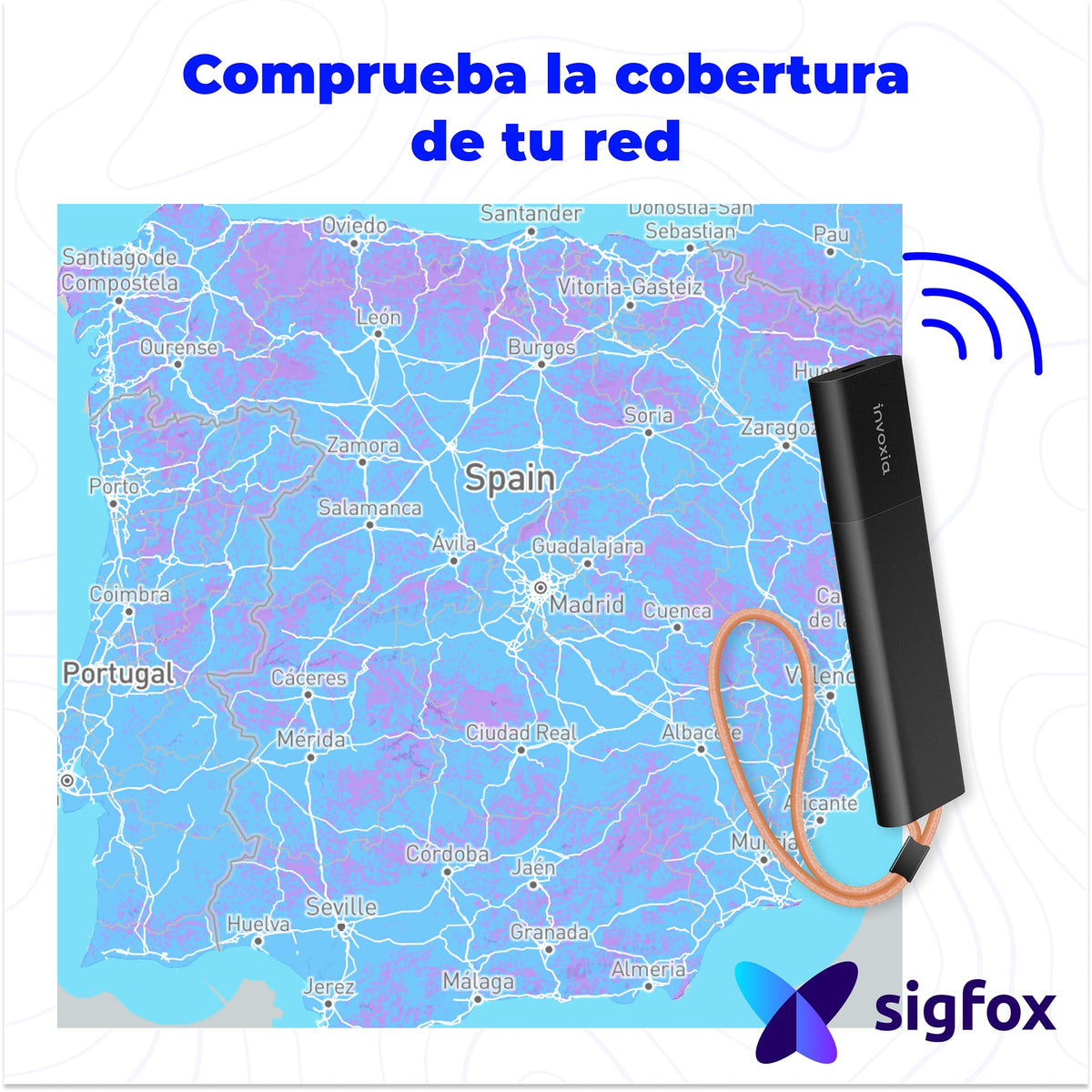 Invoxia Localizador GPS Classic - Suscripción Incluida - para Coches, Motocicletas, Bicicletas, Niños - Alertas de Movimiento e Inclinación - hasta 6 Meses de Vida de la Batería, surtido