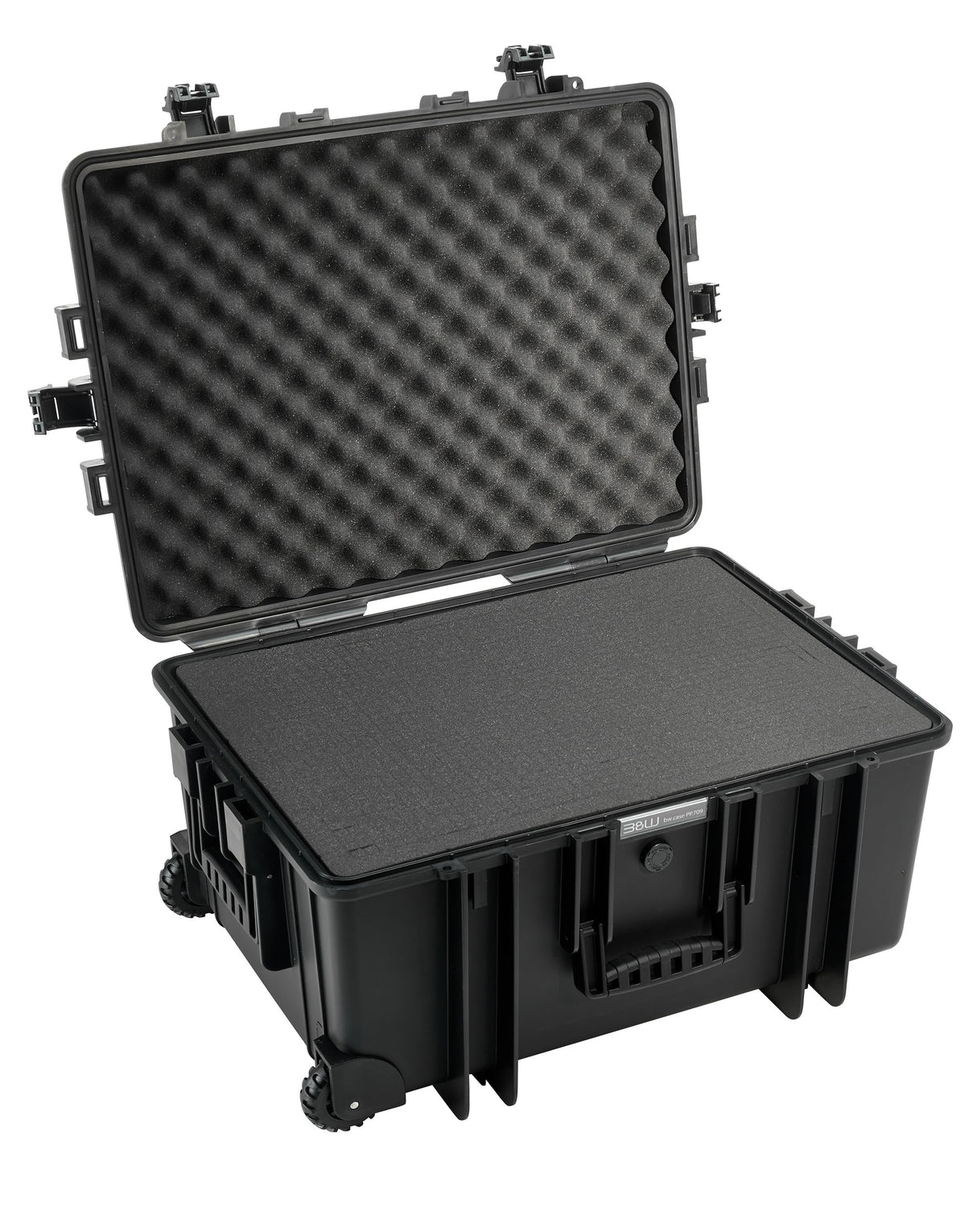 B&W 6800/B/SI Trolley Case Negro - Caja (Trolley Case, Polipropileno (PP), Negro, IP67, Resistente al Polvo, Resistente al Agua, 70,9 L)