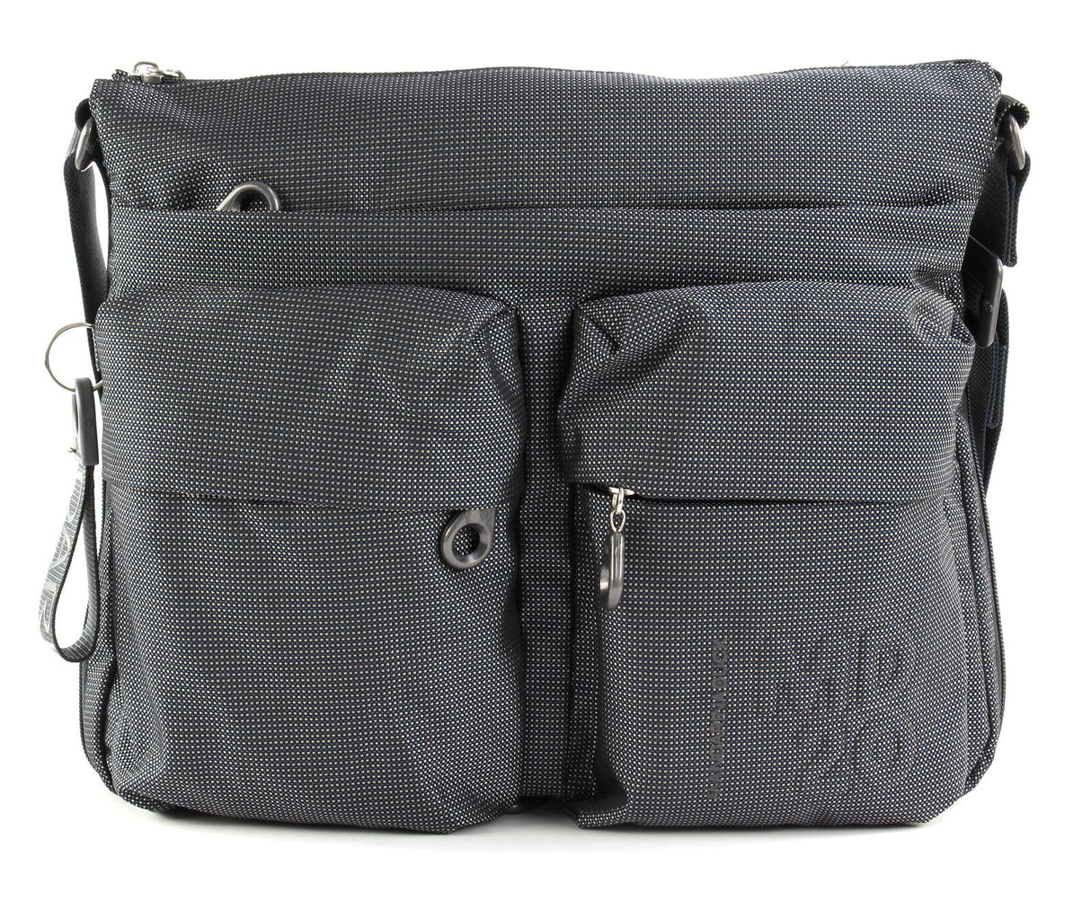 Mandarina Duck MD 20 P10QMTX6, Bolso Bandolera para Mujer, Steel, 32x28x10 (L x H x W)