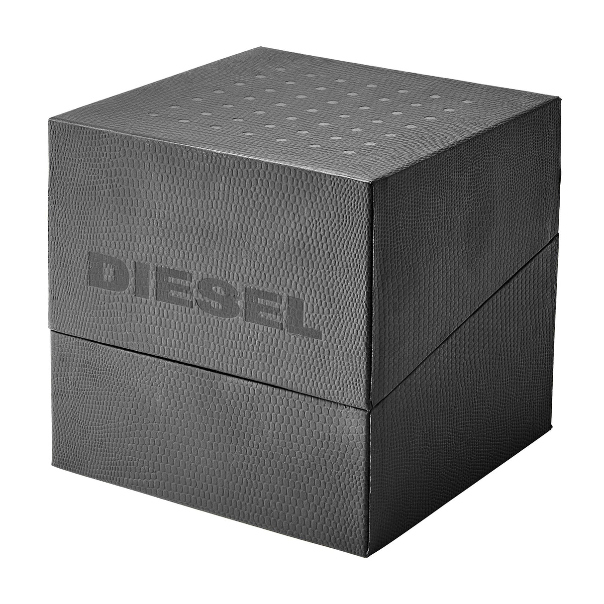 Diesel Reloj para Hombre Mega Chief Nailon Gris y Negro con cronógrafo DZ4500