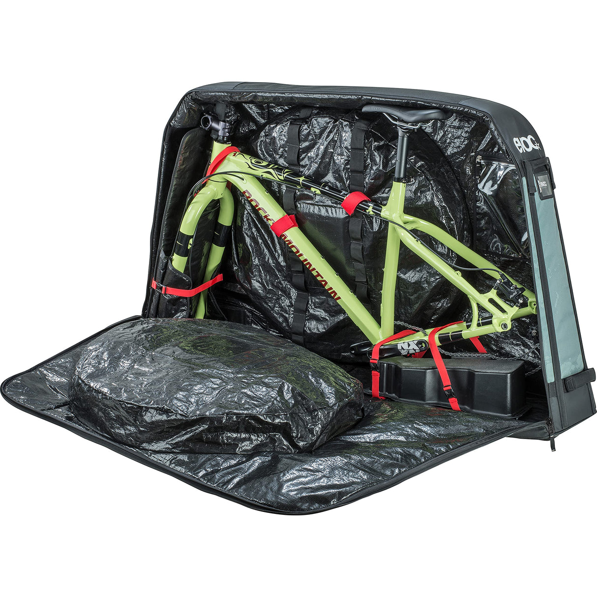 EVOC Bike Travel Bag XL Carry-On Luggage, Unisex Adulto, Olive, 142 cm