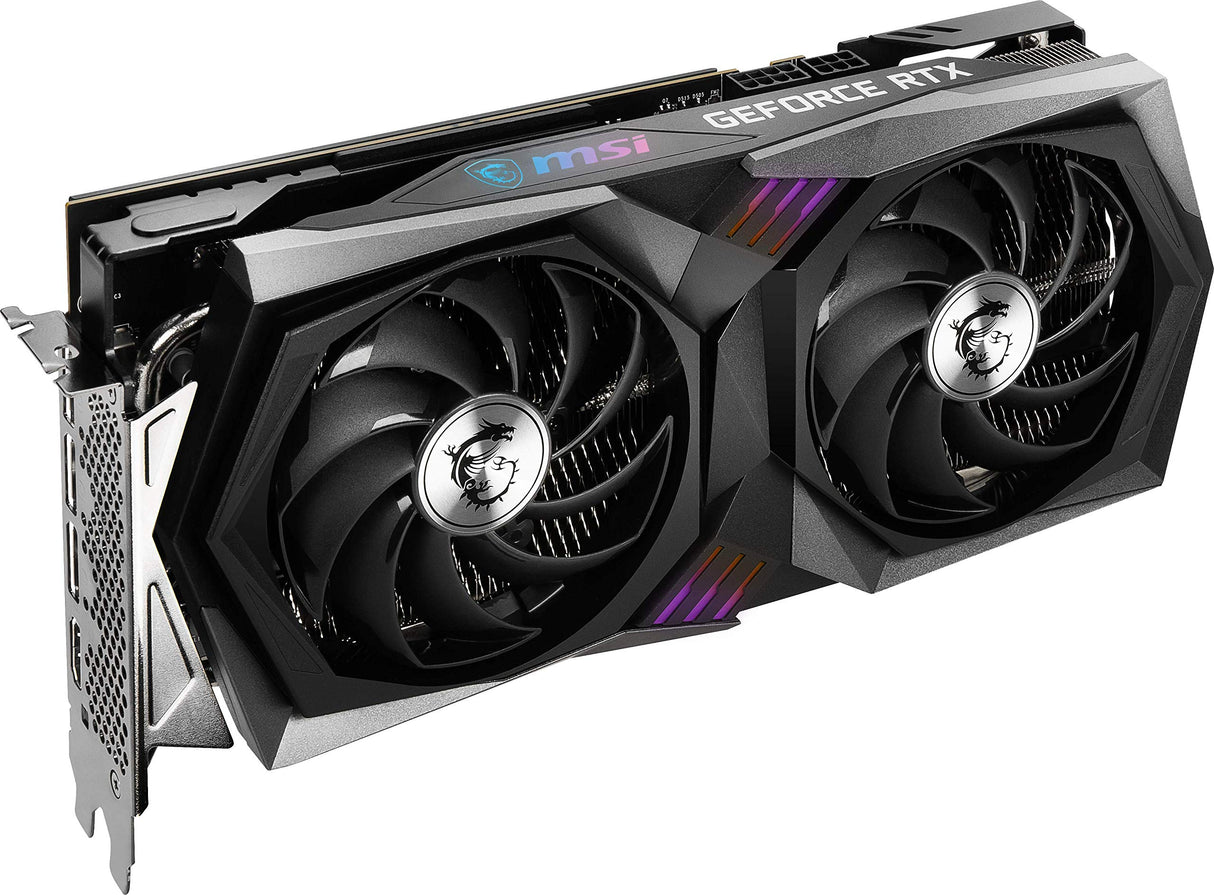 MSI Tarjeta gráfica Gaming GeForce RTX 3060 12GB 15 Gbps GDRR6 192-Bit HDMI/DP PCIe 4 Twin-Frozr Torx Fan Ampere RGB OC (RTX 3060 Gaming X 12G)