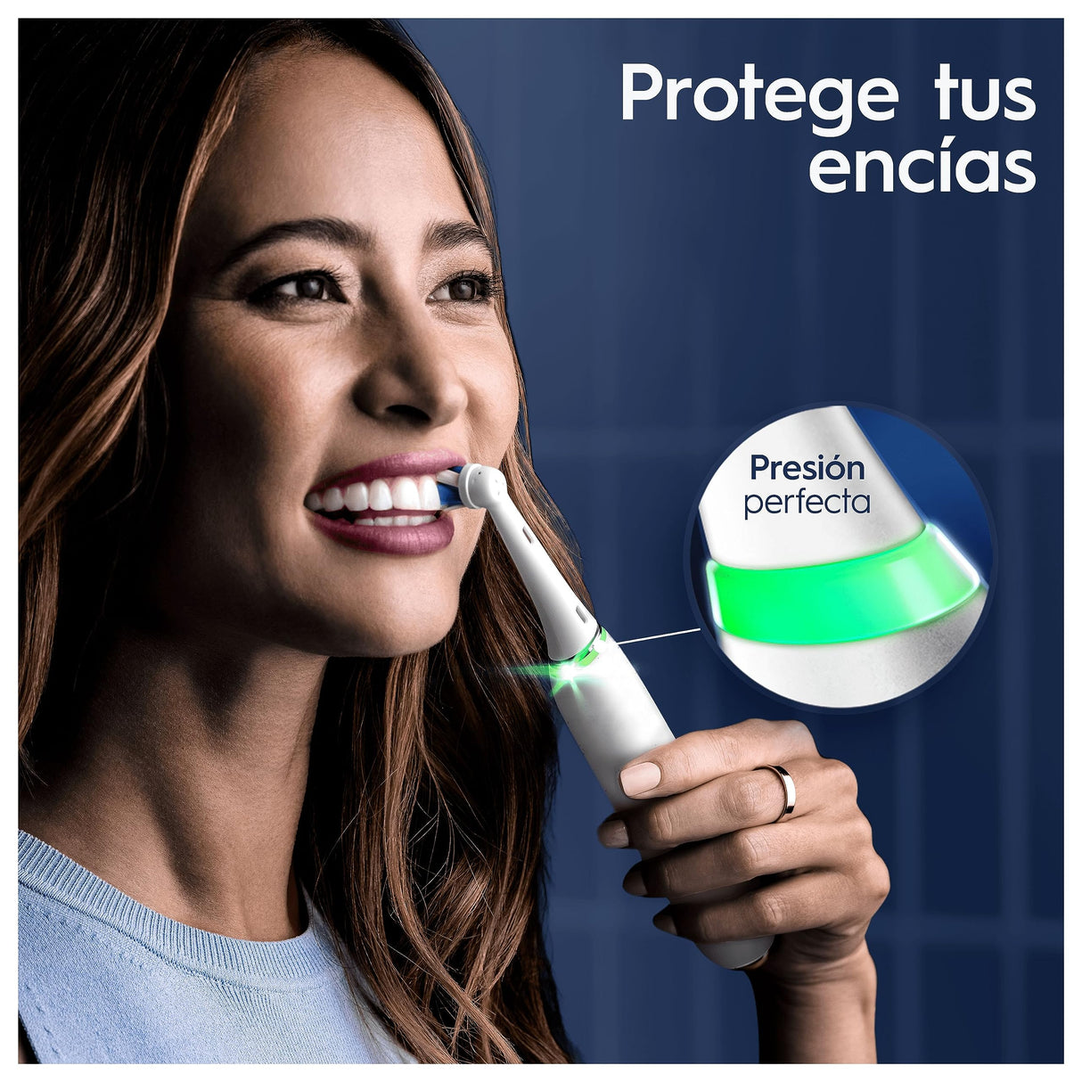 Oral-B iO 9 Cepillo de Dientes Eléctrico con Mango Recargable, 3 Cabezales y Estuche de Viaje con Cargador, Diseñado por Braun, Regalos Originales para Mujer y Hombre - Blanco